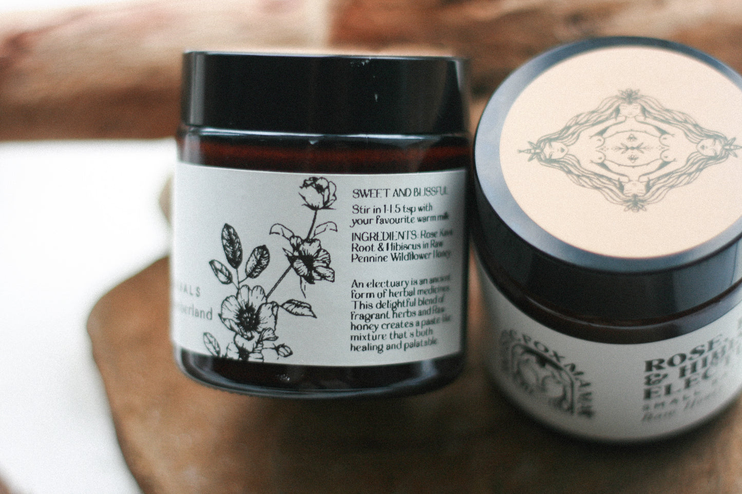 Herbal Honey | Rose & Hibiscus Electuary