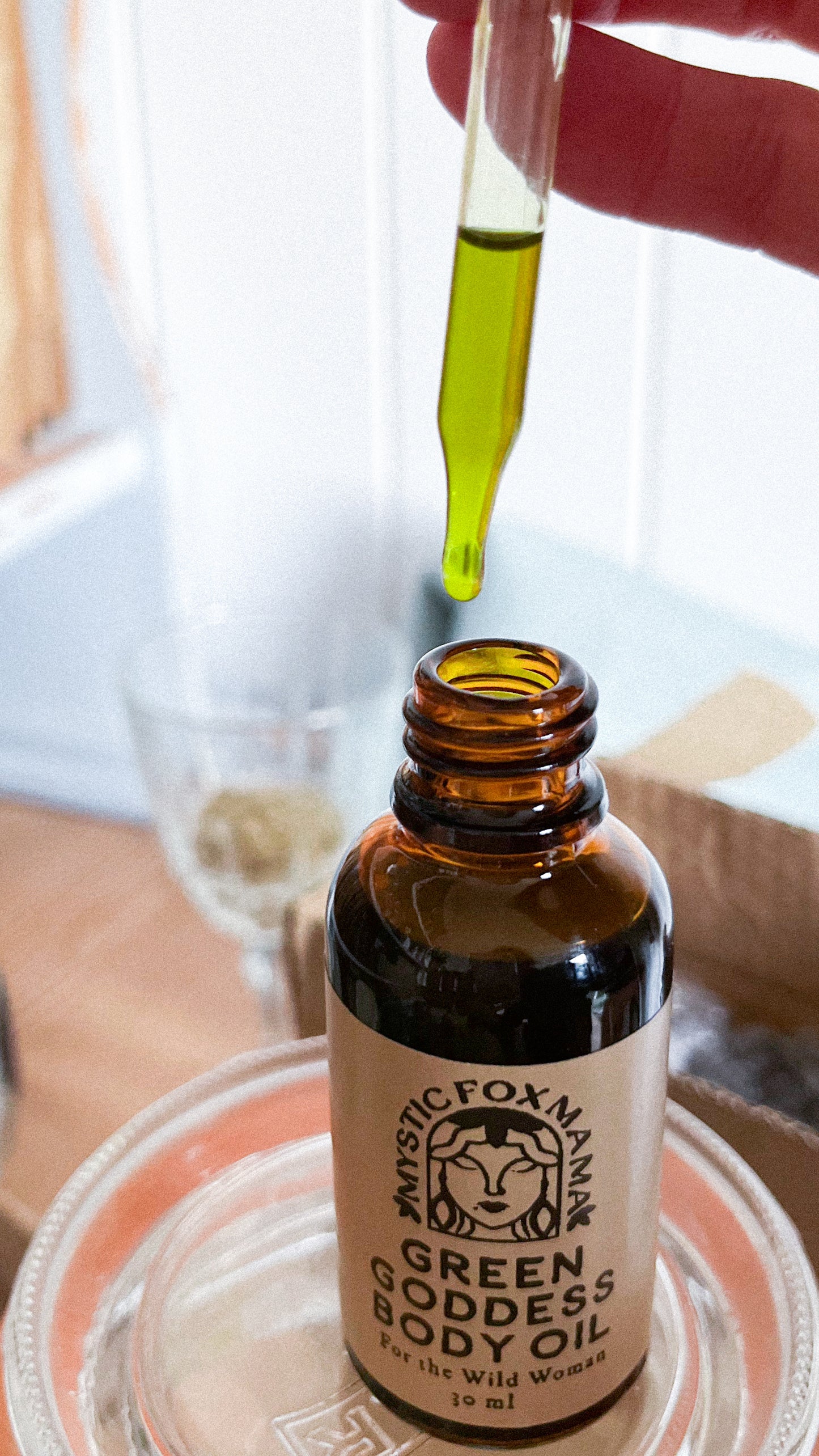 Green Goddess Herbal Body Oil