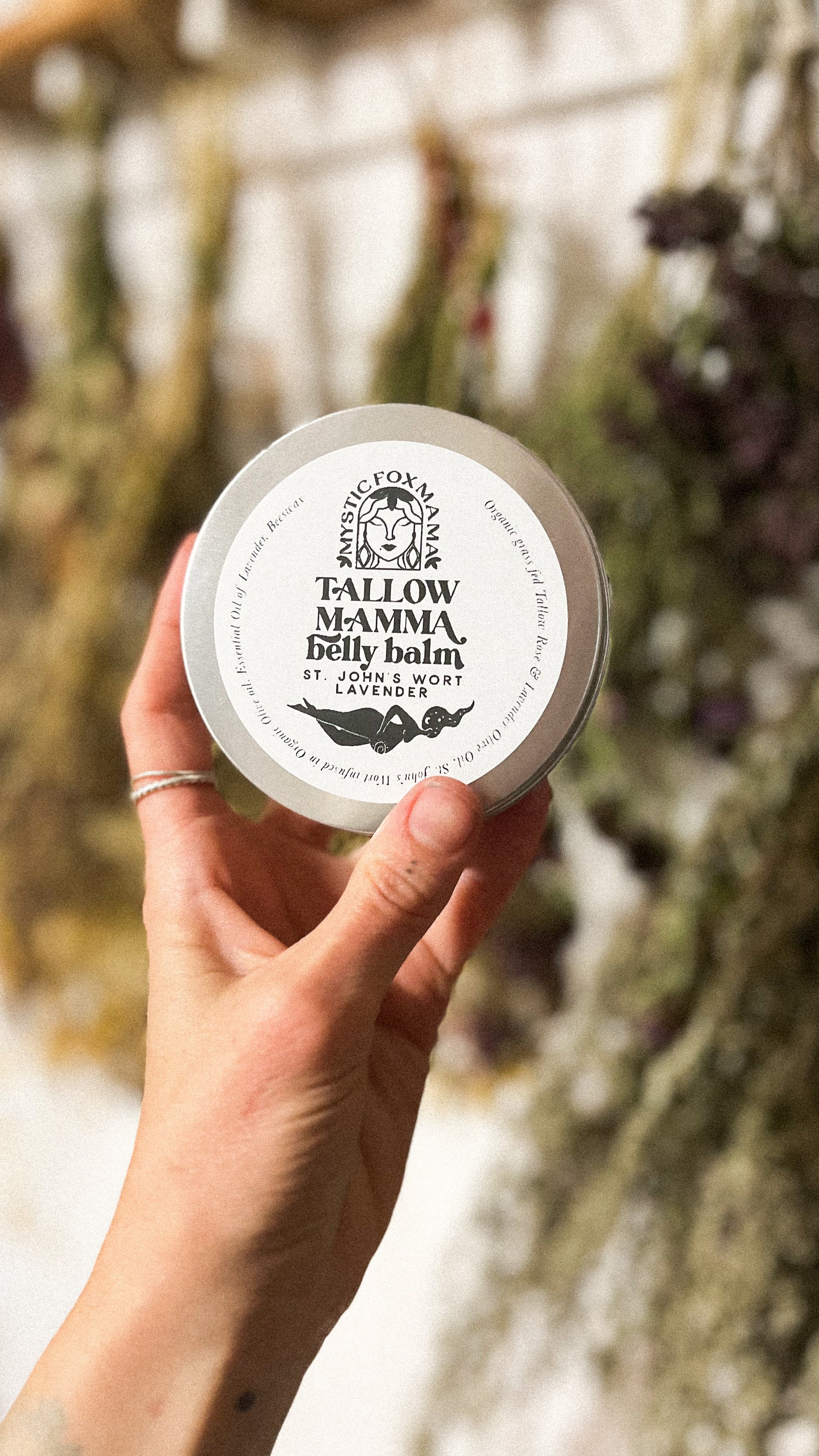 Tallow Mamma Belly Balm | St. John’s Wort
