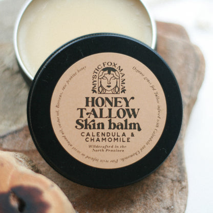 Tallow Honey & Pine Balm | with Calendula and Chamomile