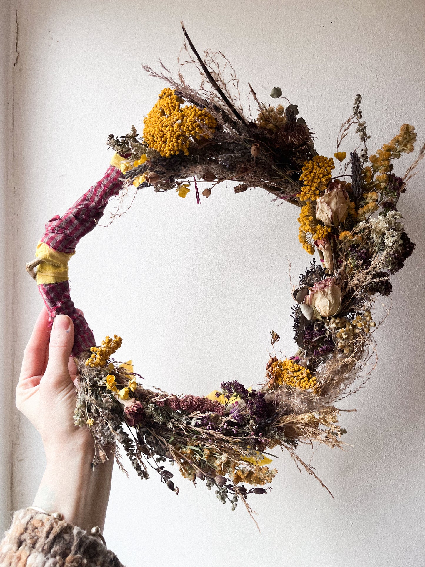 Dried Wildflower wreath