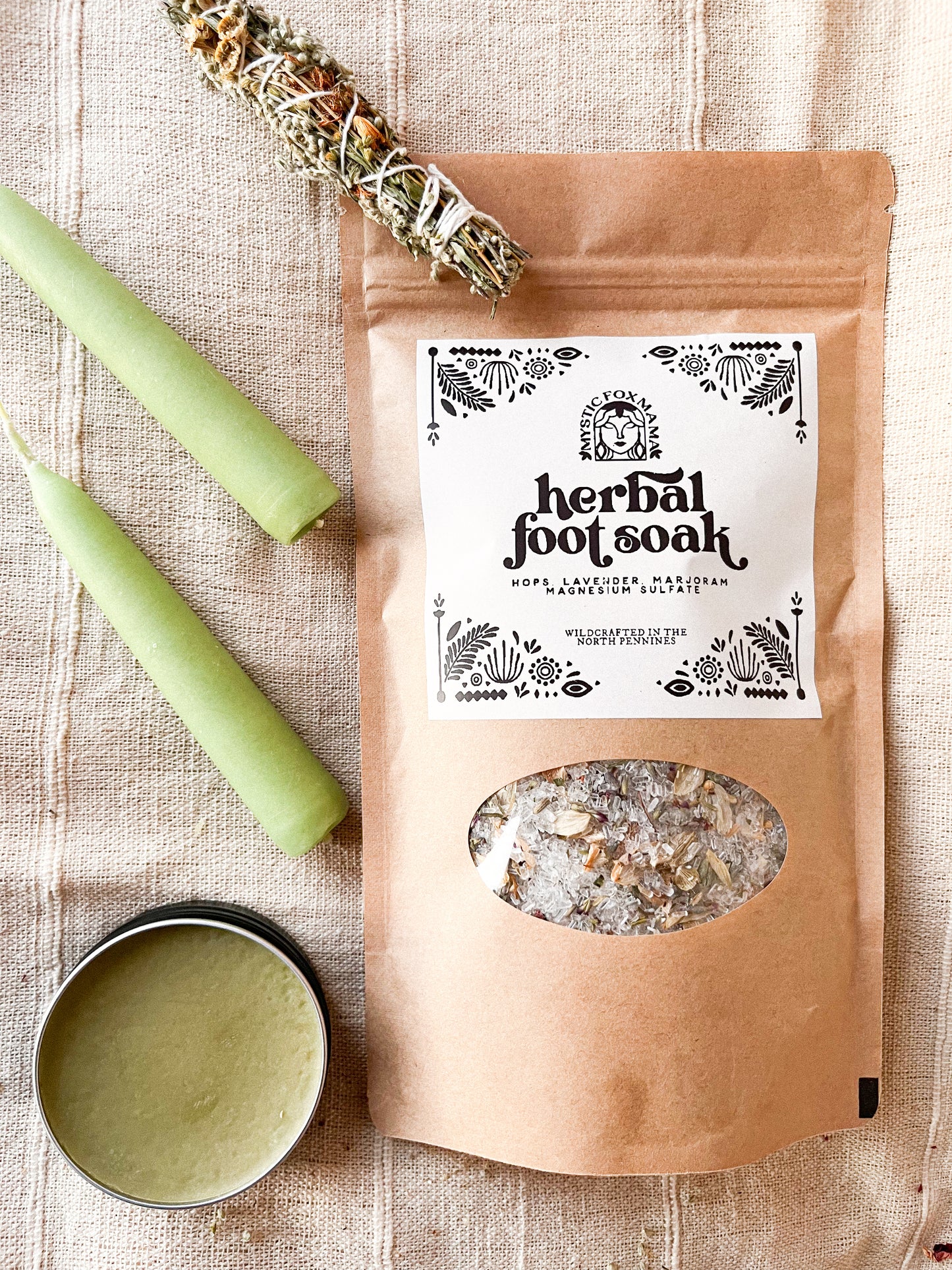 Sore body mini box gift set - muscle balm and soak