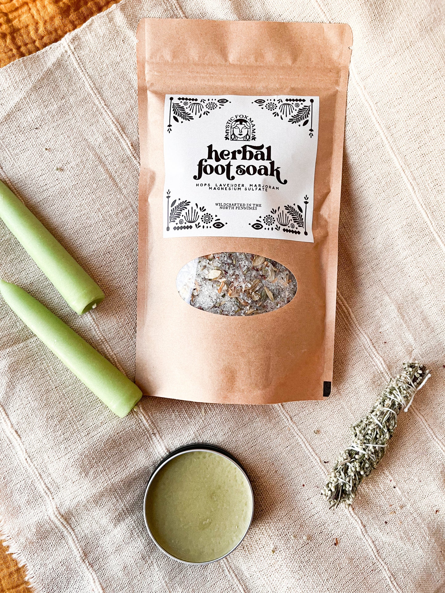 Sore body mini box gift set - muscle balm and soak