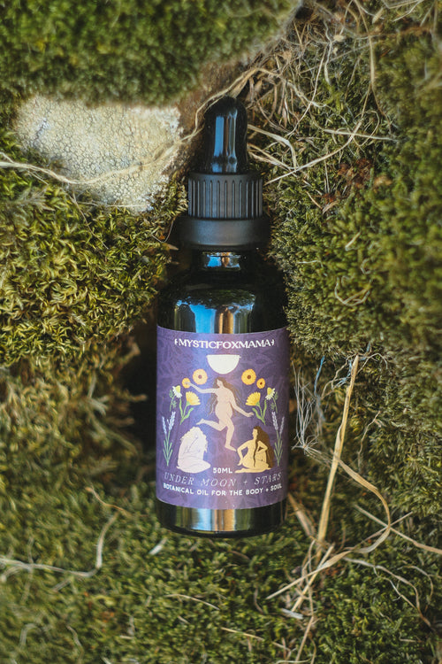 Botanical Body Oil - Under Moon + Stars - Blue Chamomile