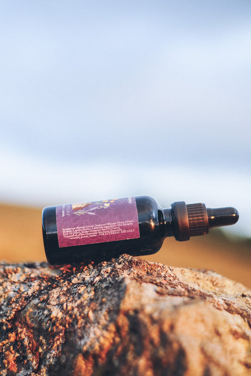 Botanical Body Oil - Under Moon + Stars - Blue Chamomile