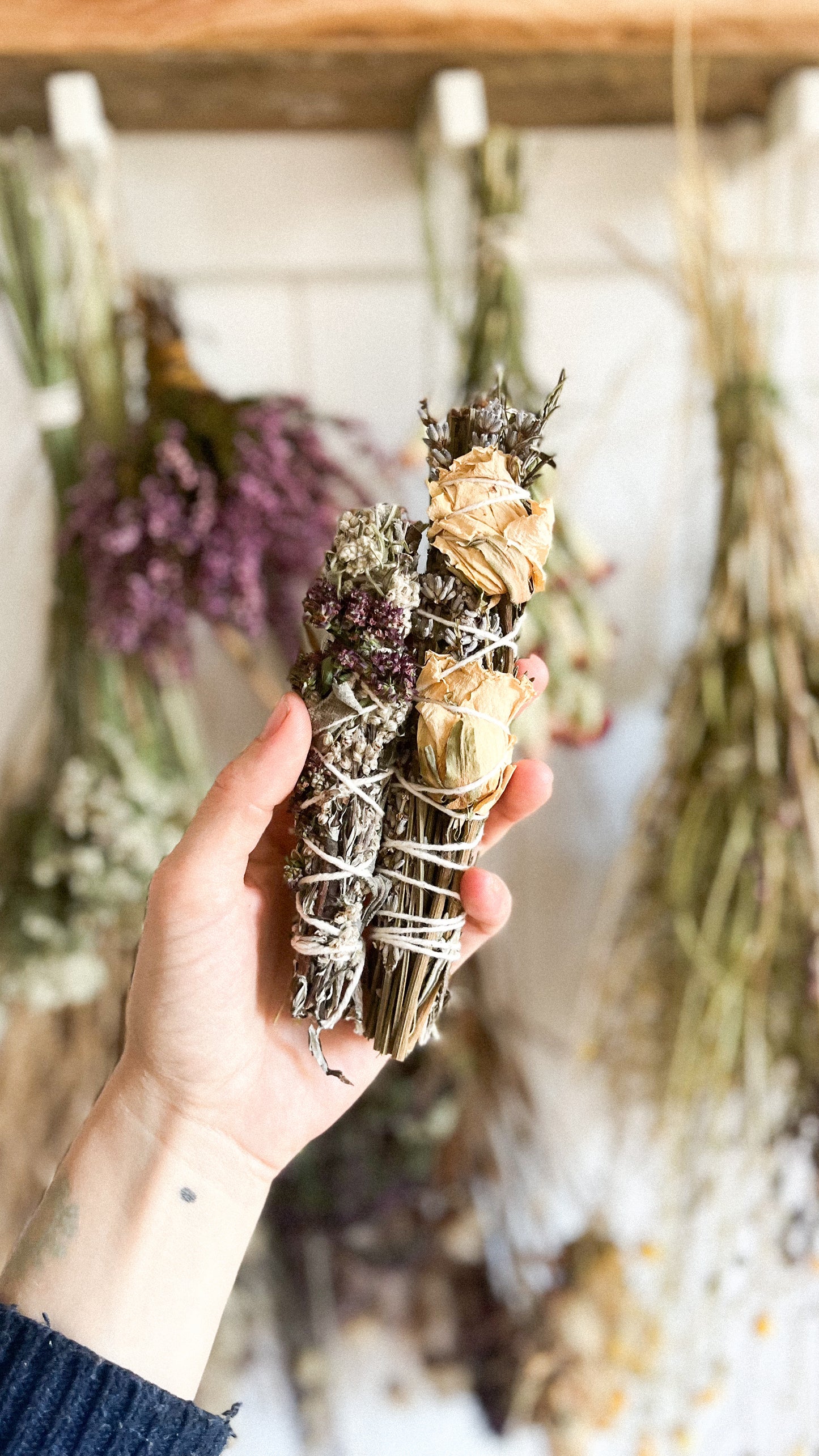 Blessing herbs gift set | Smudge bundles