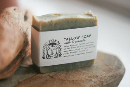 Nettle & Avodaco Tallow Soap