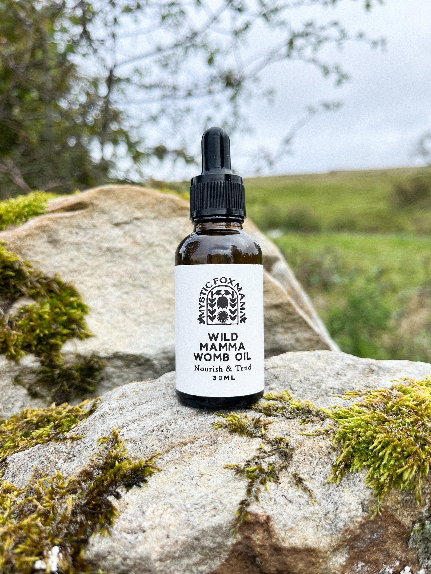Breast & Womb Oil - mugwort, rose and yarrow