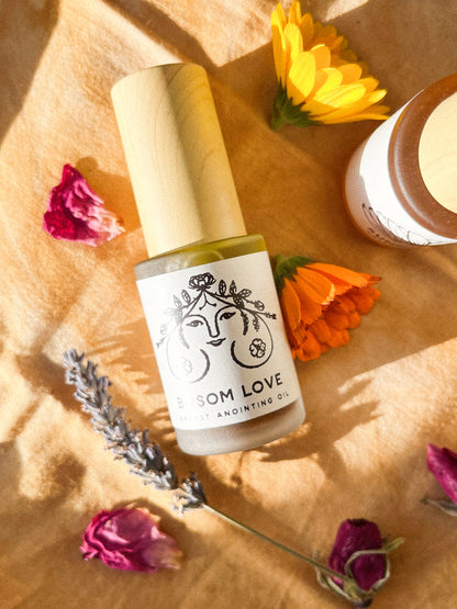 Breast & Womb Oil - mugwort, rose and yarrow