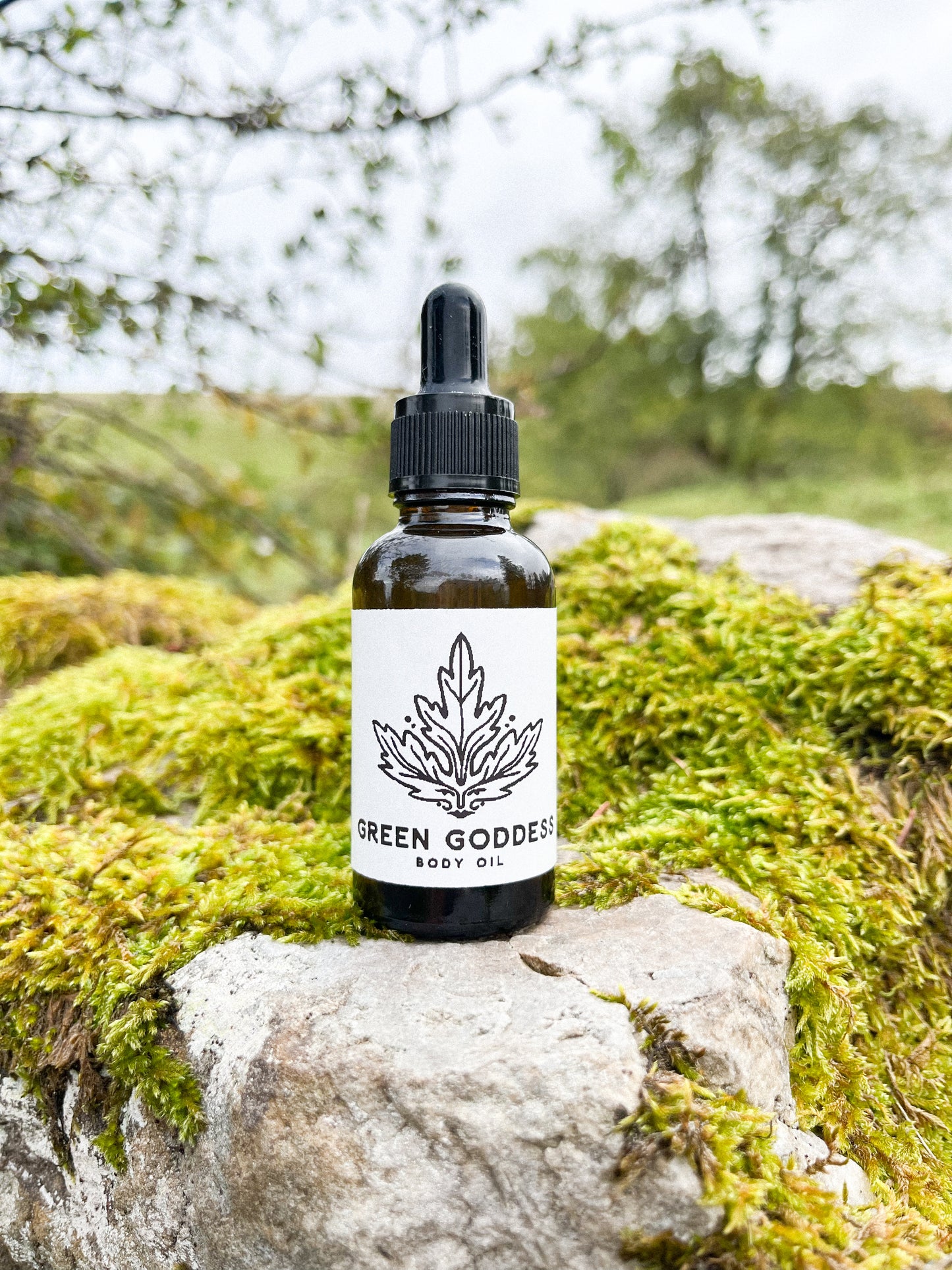 Green Goddess Herbal Body massage oil