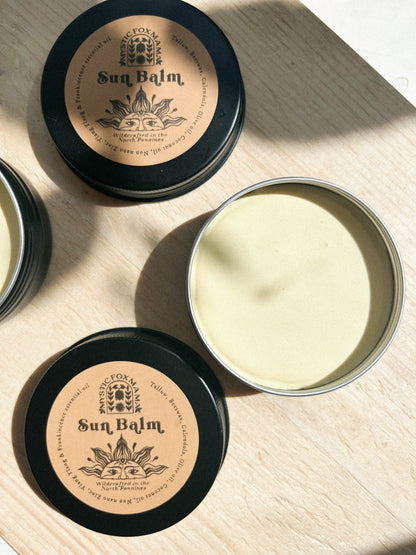 Tallow Sun Balm with Zinc