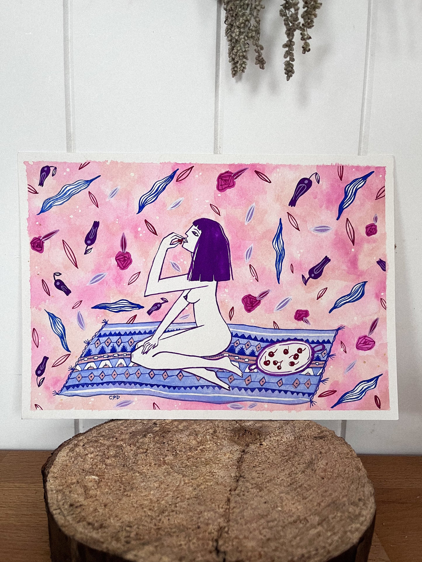 Cherries - Original painting