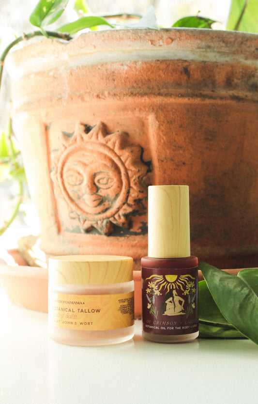 Skin healer set - Saint John’s Wort oil and balm