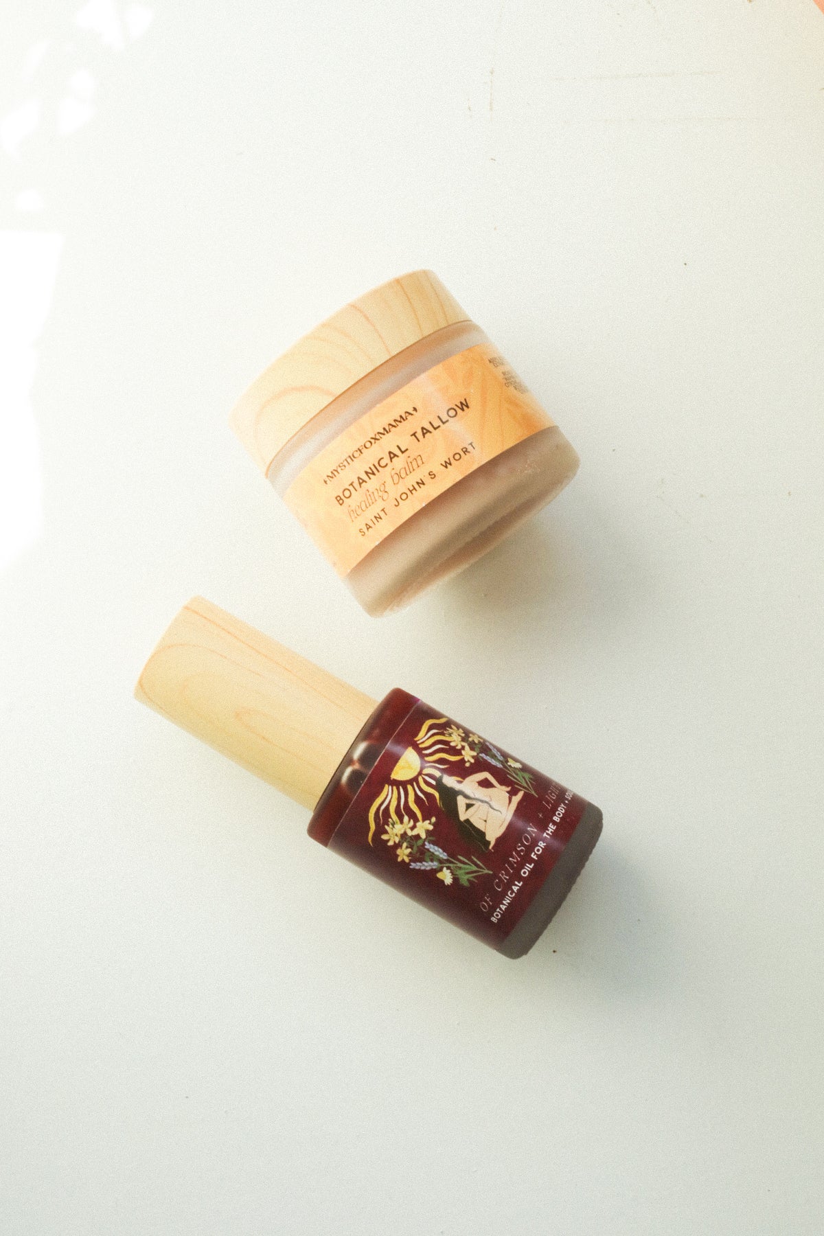 Skin healer set - Saint John’s Wort oil and balm