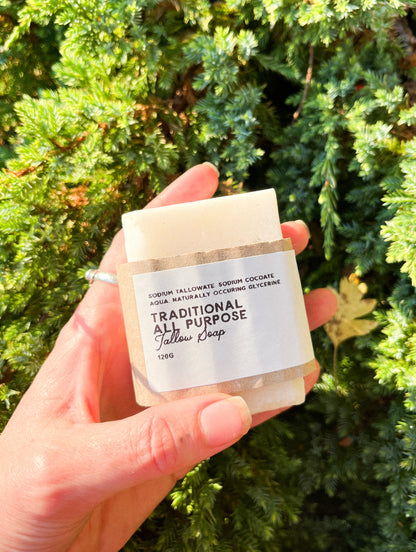 Traditional Tallow soap | Boerseep - All purpose cleaning soap