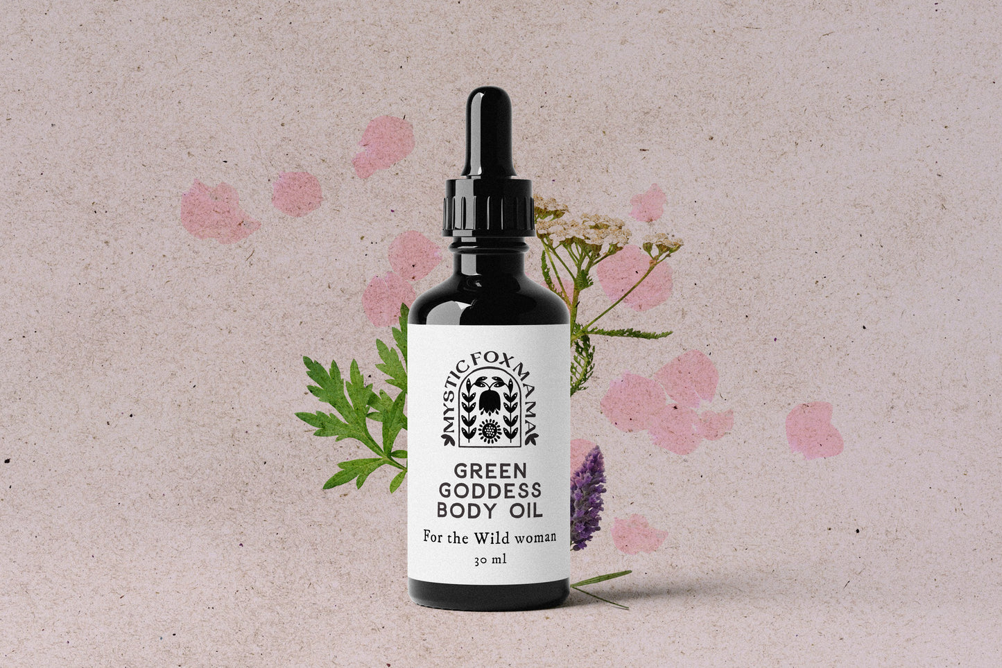 Green Goddess Herbal Body massage oil